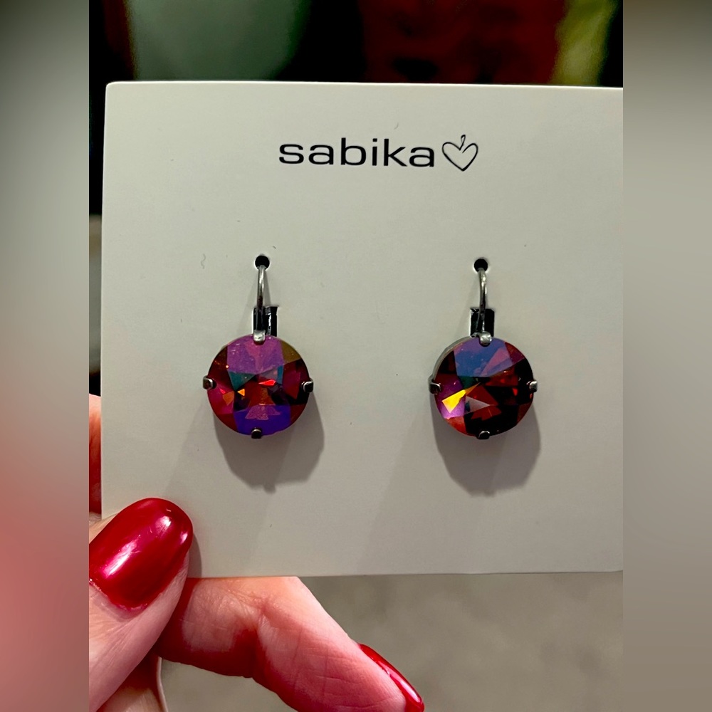 Sabika Poetry Vienna drop earrings